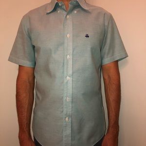 Non Iron Brookscool Milano Fit Short Sleeve Shirt